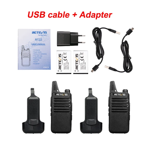 20 шт. мини-рация Retevis RT622 RT22 Экстремальный ультра-тонкий UHF VOX PMR446 FRS Ham Радио Hf трансивер двухсторонняя радиостанция