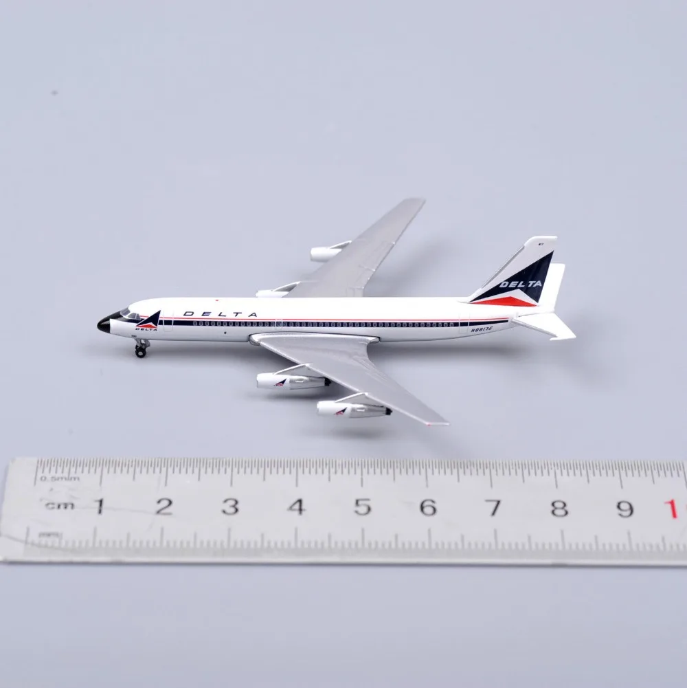 На борту 500 литья под давлением 1/500 модель самолета DELTA Airways CONVAIR 880 N8817E белый