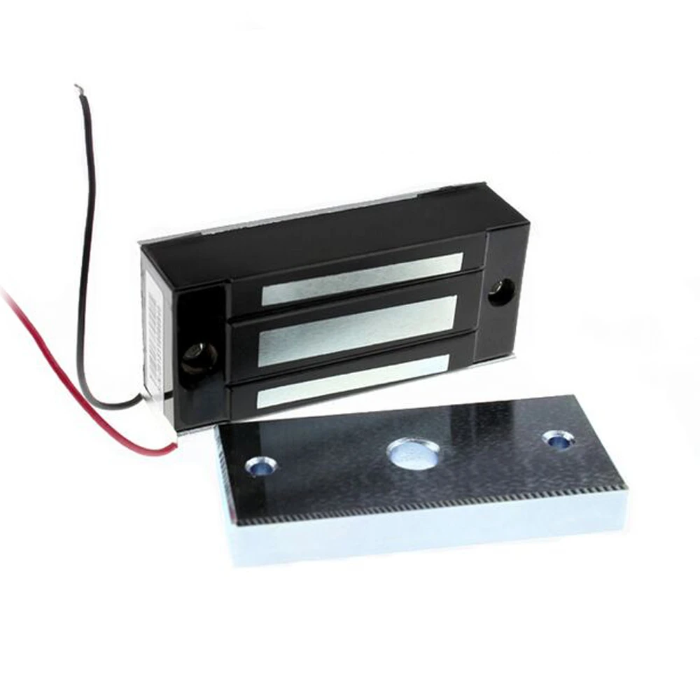 Мини-магнитный замок для дверей, электрический замок для дверей, 60 кг, алюминиевый сплав, Fire