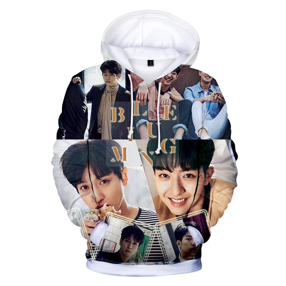 Женская/мужская толстовка с капюшоном CNBlue Корейский Kpop 3D принт 4XL | Женская одежда