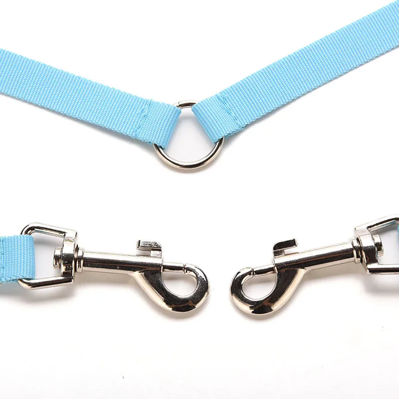 Двусторонний нейлоновый поводок для собак 3 цвета 45 см прогулок поводки