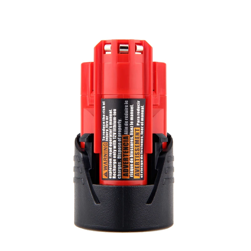ELEOPTION 6 шт. 48-11-2401 Мощность инструмент Батарея для Milwaukee M12 12 В 2000 мАч литий-ионный