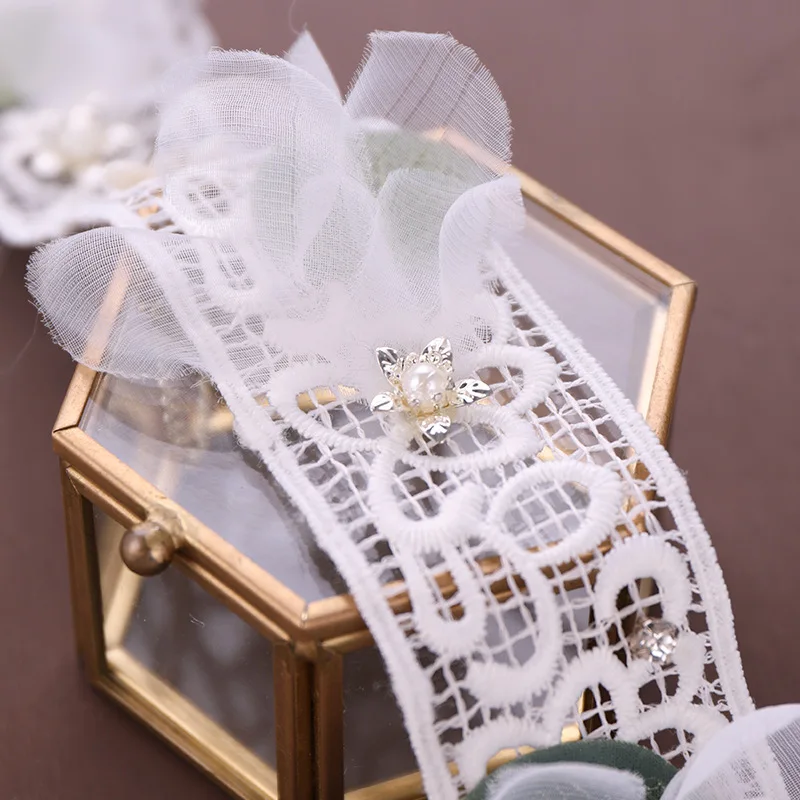 Новый элегантный комплект свадебных головных уборов корейский Сказочный