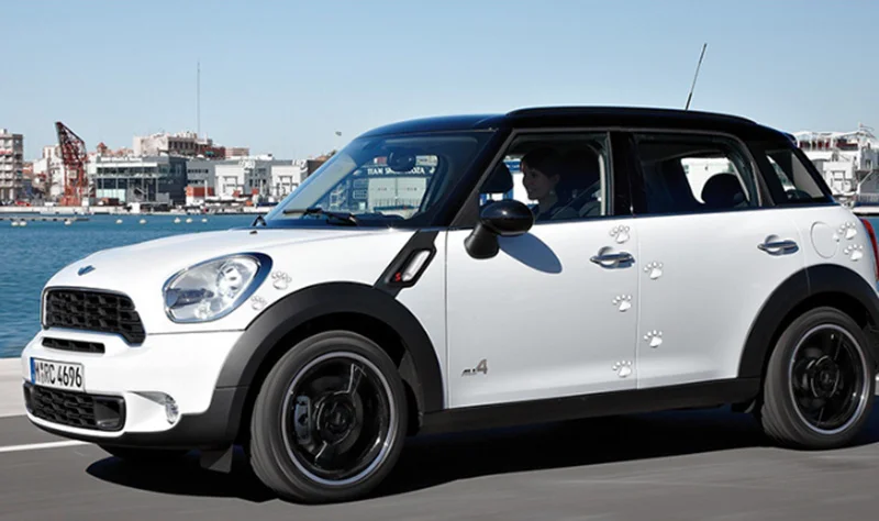 1 пара автомобильных наклеек следы лап для животных декор грузовиков Suzuki SX4 SWIFT Alto