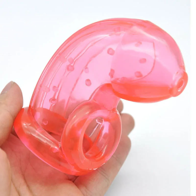 Transparent Spiked Soft Cock Cage Male Chastity Device Penis Sleeve Scrotum Bondage Sex Toys For Men Dick Sleeves | Красота и