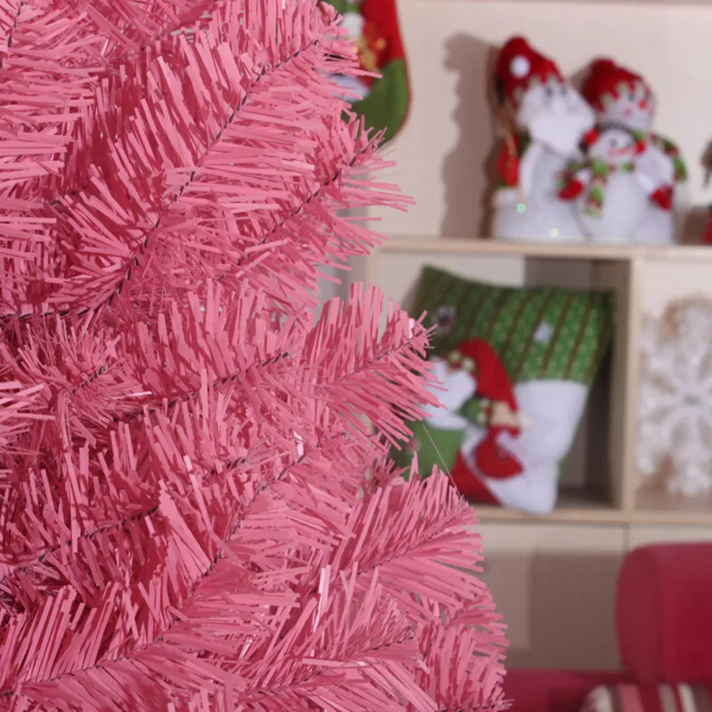 4 размера розовая Рождественская елка вечеринка украшение для дома
