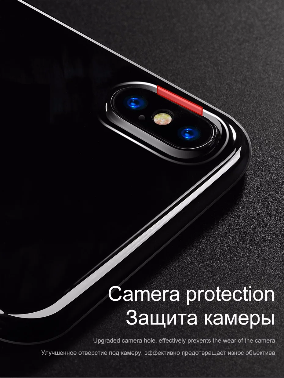 НОСО Прозрачный Мягкий TPU Чехол для iPhone X случай защитный чехол ультра тонкий Защита для Apple iPhoneX тонкий крышка Чехол на Айфон X Чехлы для Айфона силиконовый Чехол Силикон для Телефона Хоко