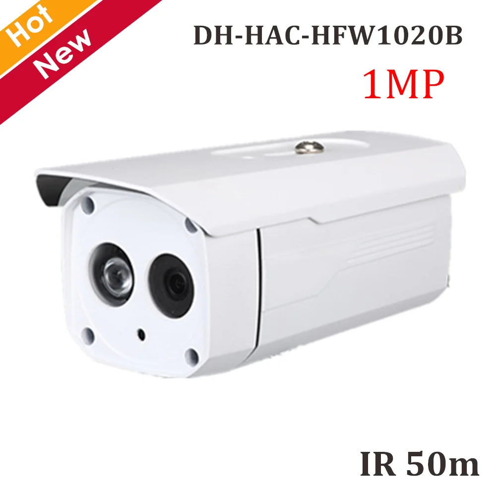 DH HDCVI камера 1MP HAC HFW1020B Коаксиальная IR 50m безопасности CCTV 720p камера|Камеры