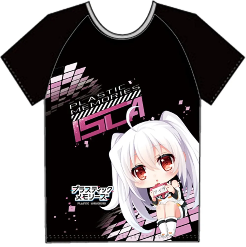 

Japanese Plastic Memories Isla Giftia LOLI Summer style T-Shirt Anime T shirt Fashion Men Women Casual Short Sleeve shirt Tops