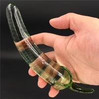eggplant crystal glass anal butt plug penis sex toy adult products for women men female male masturbation
