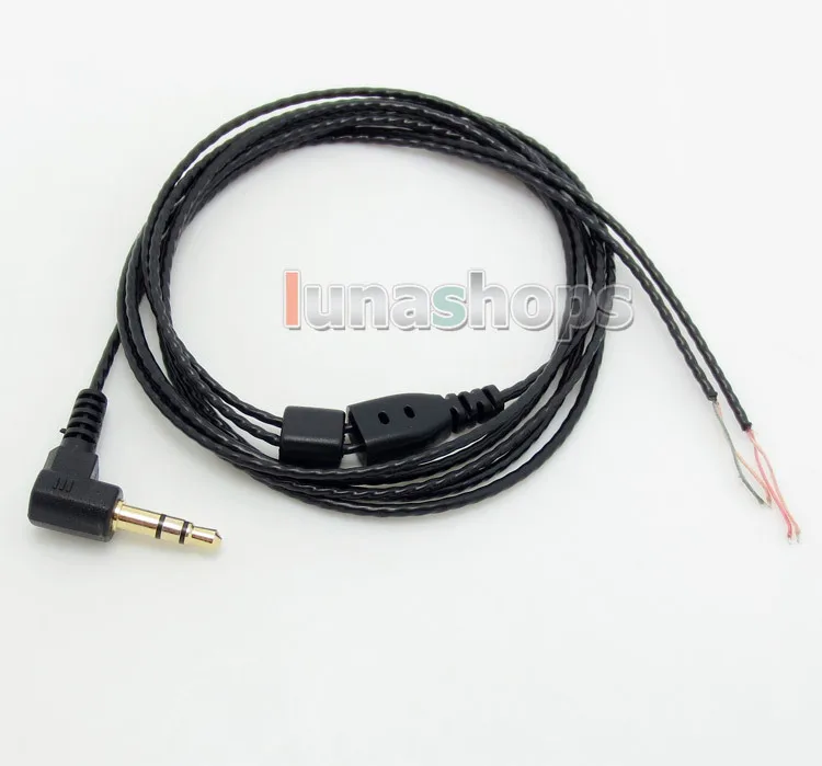 LN004294 120 см 5n OFC супер мягкий черный DIY кабель для Ultimate Westone Sennheiser наушники ремонт|cable