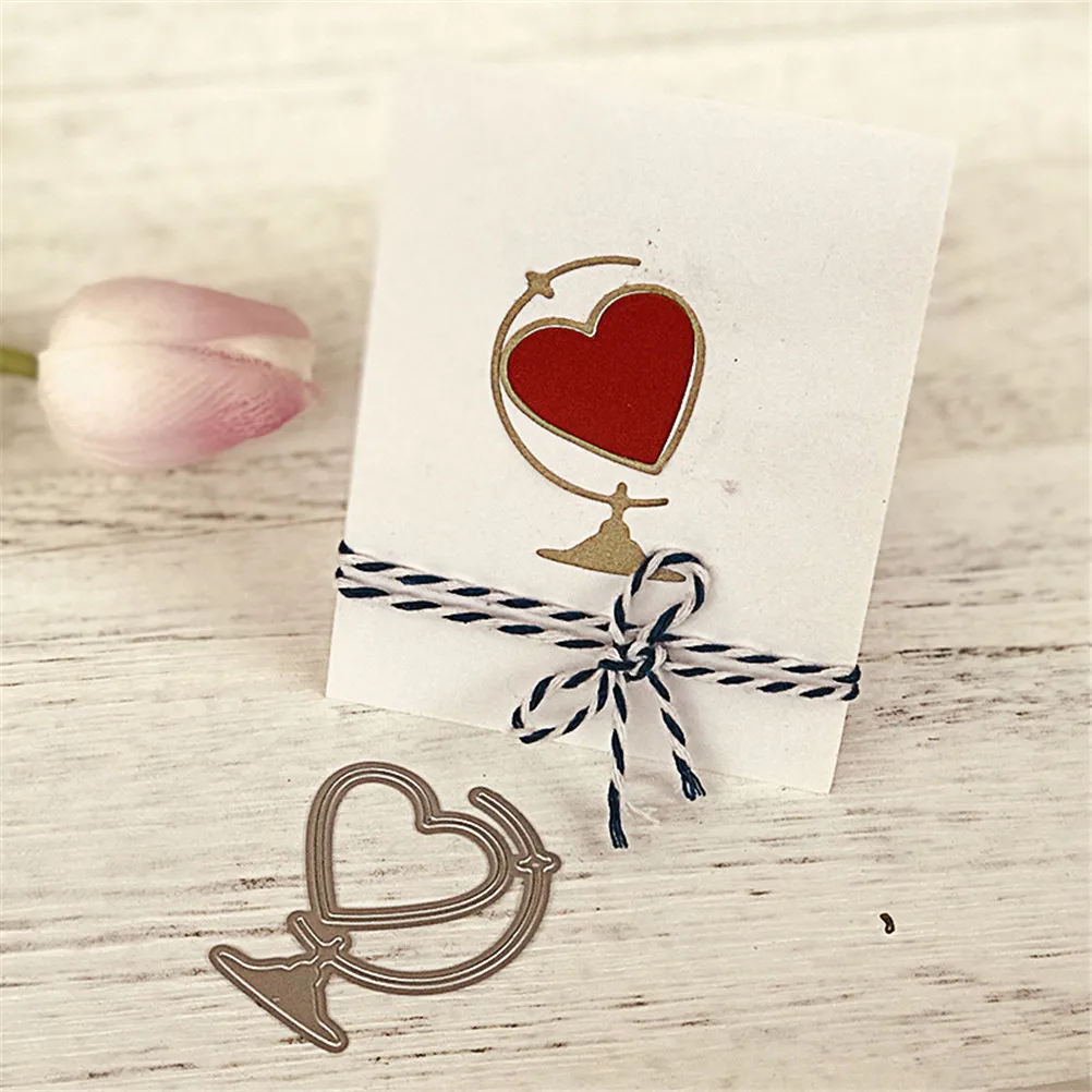 1 шт. металлические сердца поп любовь украшения резные штампы для DIY Скрапбукинг