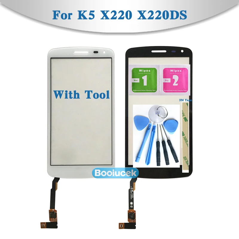 Высокое качество 5 0 &quotдля LG K5 X220 X220DS сенсорный экран дигитайзер Датчик внешняя