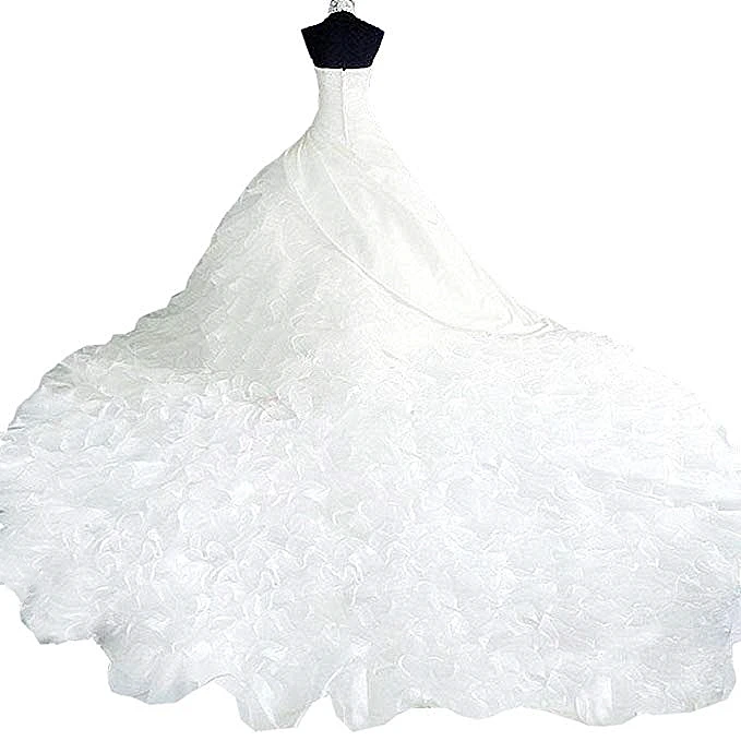 

BRIDAL Gorgeous Elegant Halter Wedding Dresses 2019 Organza Backless Vestidos de Novia Princess Bridal Gown Custo-Made