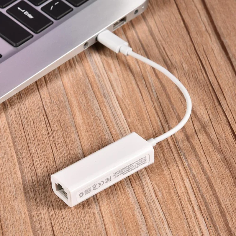 Сетевой адаптер HFY USB 3 1 Type C к RJ45 100 Мбит/с|Адаптеры Type-C| |