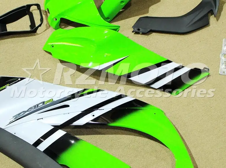 Новый комплект обтекателей из АБС пластика подходит для kawasaki Ninja ZX 10R ZX10R 2011 2012 2013