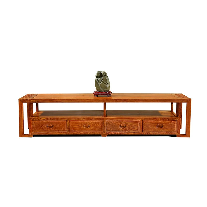 Гостиная ТВ Стенд Блок шкаф консоль мебель Ежик палисандр из красного дерева