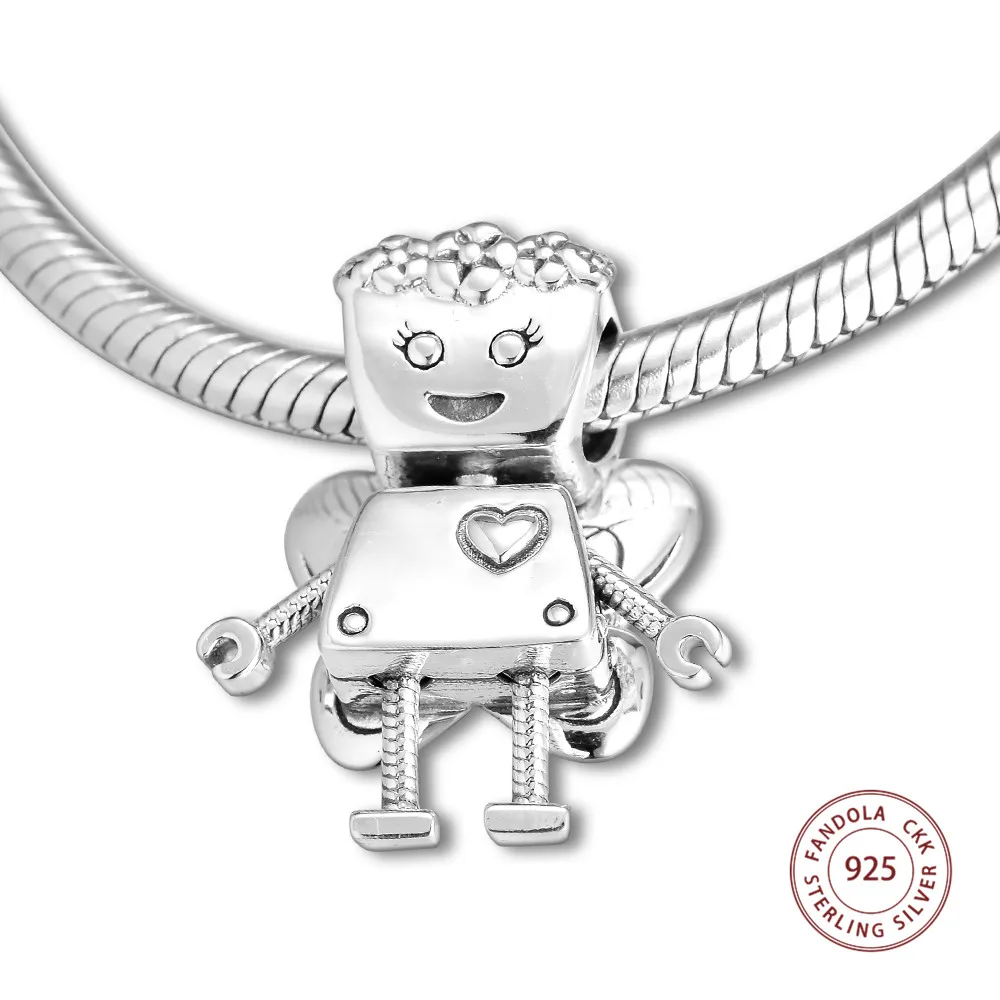 Цветочные Подвески Bella Bot, подходят к оригинальному браслету berloques, 925 пробы, серебряный, европейский шарм, бусины для изготовления ювелирных изделий, kralen