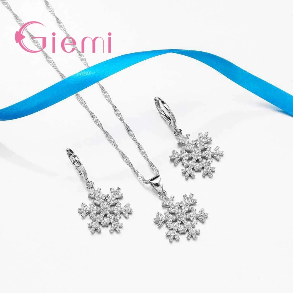 Женский ювелирный комплект из колье и серёг серебра 100% пробы|earrings necklace|wedding jewelry