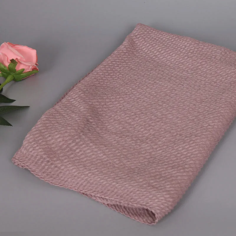 2019 однотонный шарф в полоску из вискозы для женщин мягкое оголовье морщин