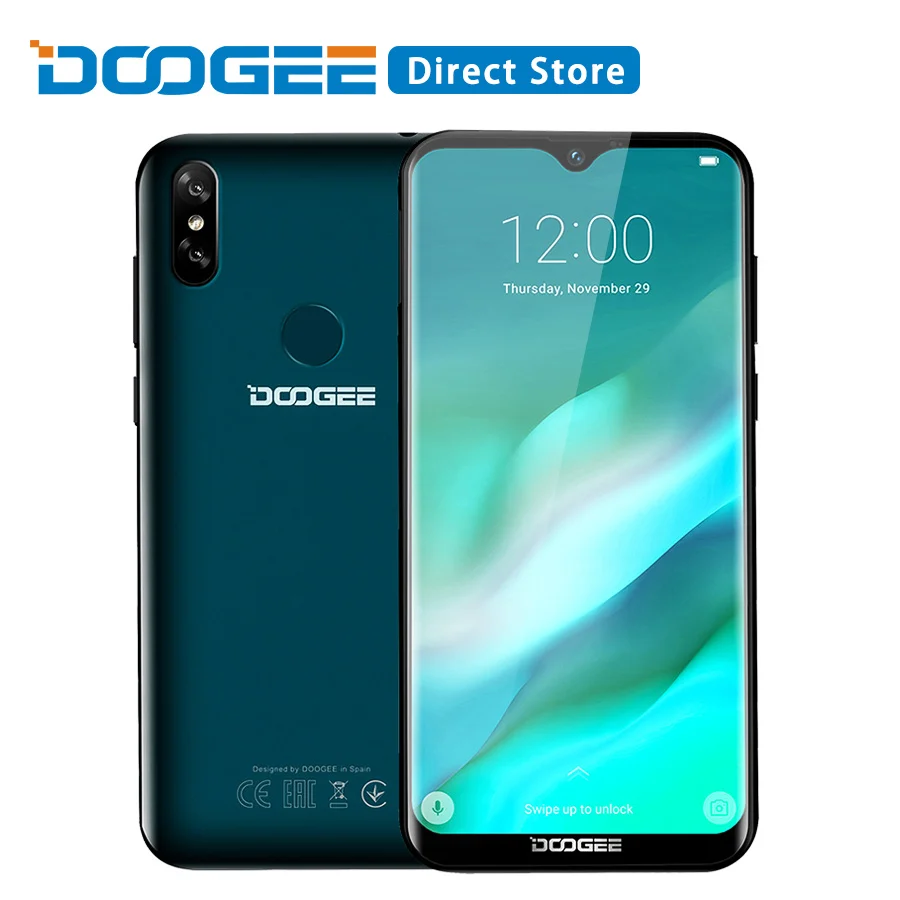 DOOGEE Y8 смартфон с 6 1 дюймовым дисплеем четырёхъядерным процессором MTK6739 ОЗУ 3 ГБ