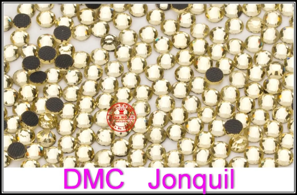 Высокое качество SS6 10 16 20 30 Кристалл Жонкиль DMC исправление горный хрусталь бисер