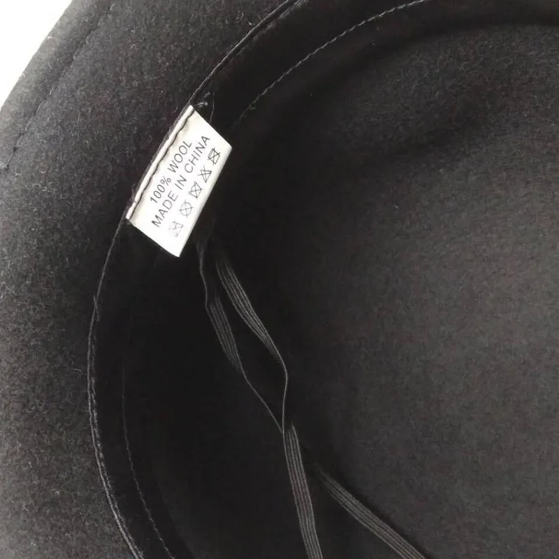 Шляпа-федора Fibonacci женская зимняя Элегантная Модная фетровая Панама с