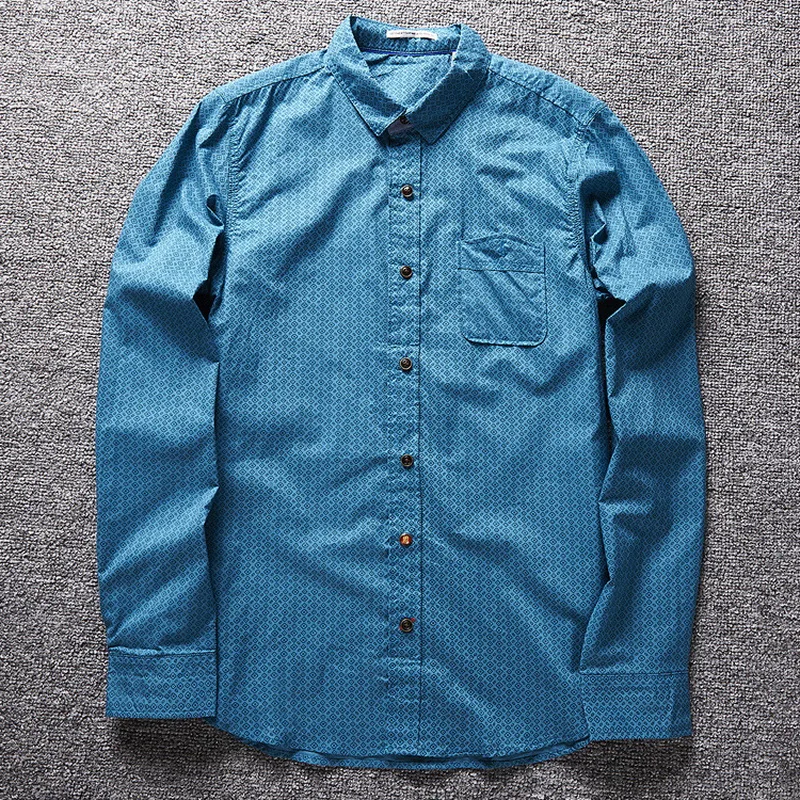 Новая модная повседневная приталенная рубашка в итальянском стиле мужские