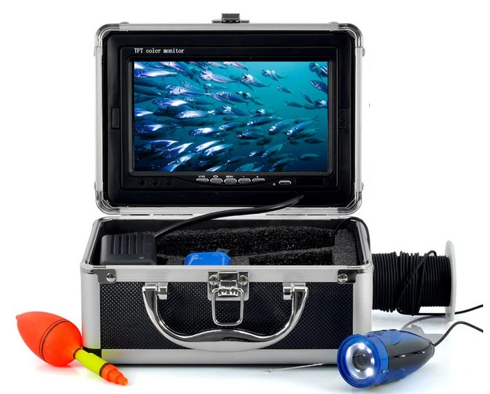 7&quot TFT LCD Monitor 600 TV Lines Underwater Fish Finder Video Camera System HD 15M Cable Fishing Tackle Tool | Безопасность и