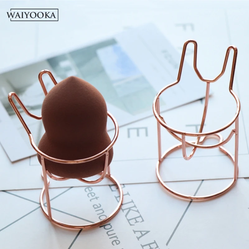 Высококачественный кролик ушной порошок спонж Дисплей Стенд практичный