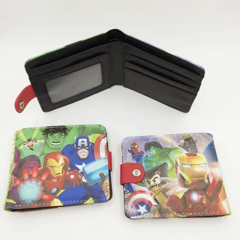 Комиксы Мстители MARVEL кошелек кошельки ovewatch держатель игровой карты японский