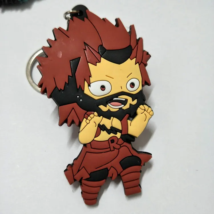 My Hero Academy Аниме Фигурка резиновый брелок IZUKU MIDORIYA DEKU Bakugou Katsuki Shigaraki Tomura детская Подарочная игрушка