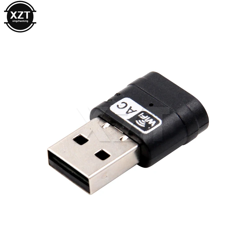 Супер Мини Wi Fi карта AC600 Беспроводная 5 ГГц и 2 4 двухдиапазонный USB сетевой адаптер