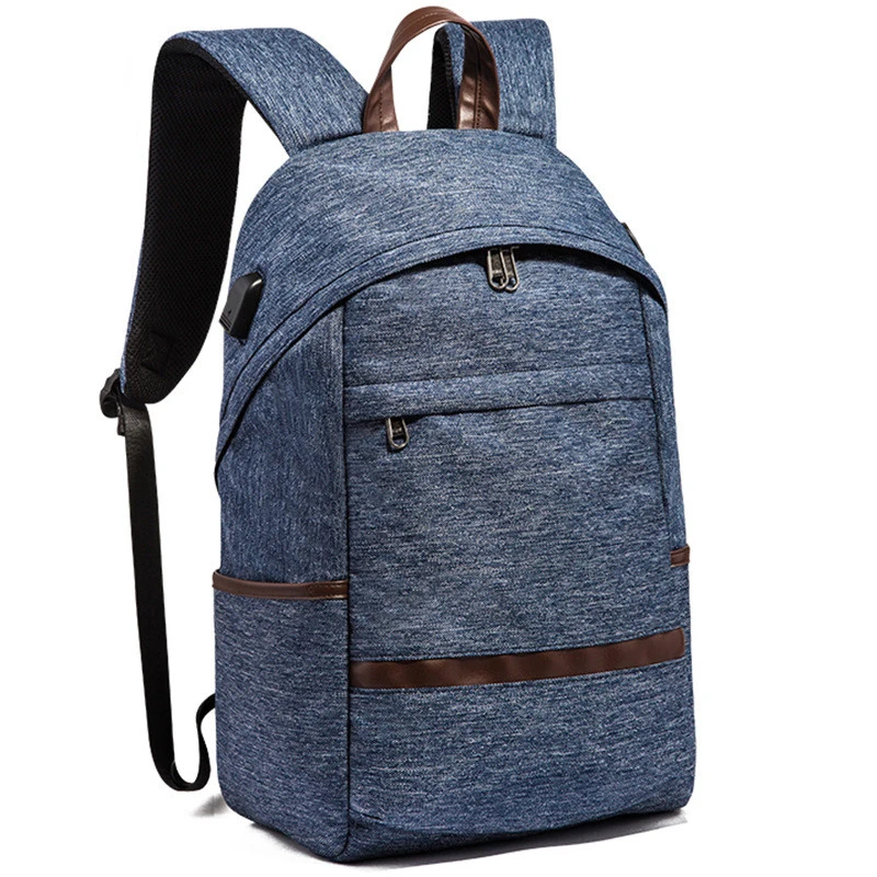 

brand men fashion 15.6inch laptop backpack USB charge travel bag backpacks anti theft casual school bag mochila escolar