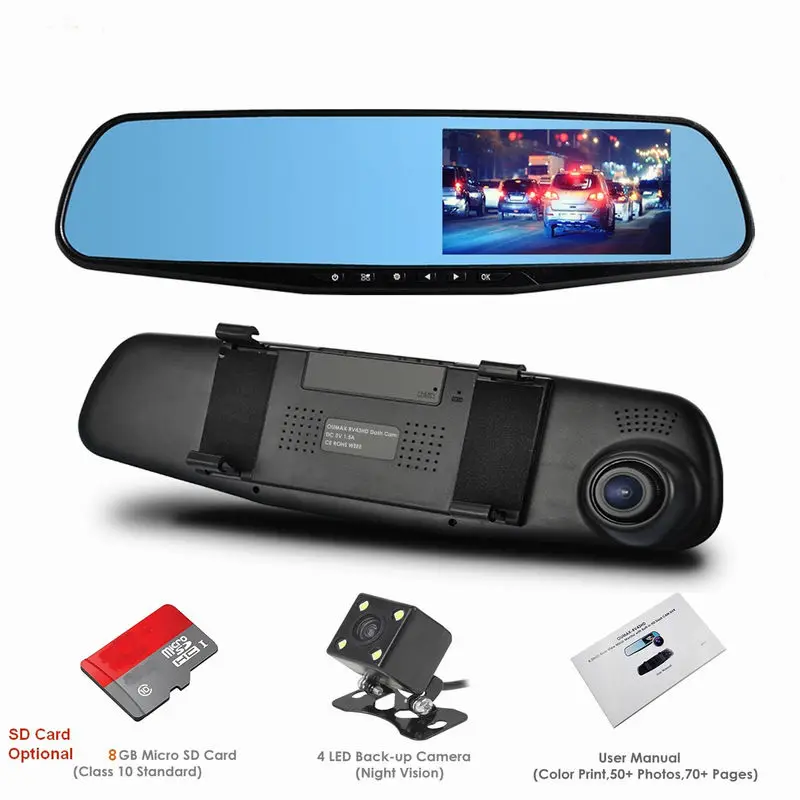 Оригинальный Автомобильный видеорегистратор камера HD 1080P 30 кадров в секунду с