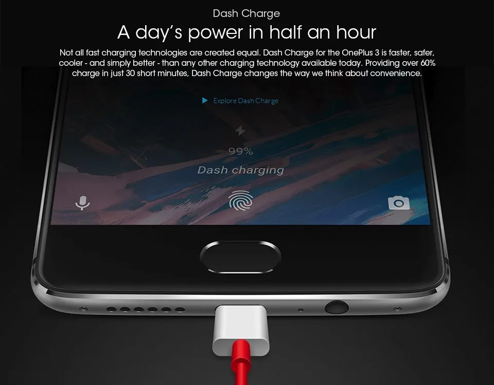Смартфон Oneplus 3, 6 ГБ ОЗУ, 64 Гб ПЗУ, мобильный телефон Snapdragon 820, четыре ядра, 5,5 дюймов, Android, сканер отпечатков пальцев, 4G
