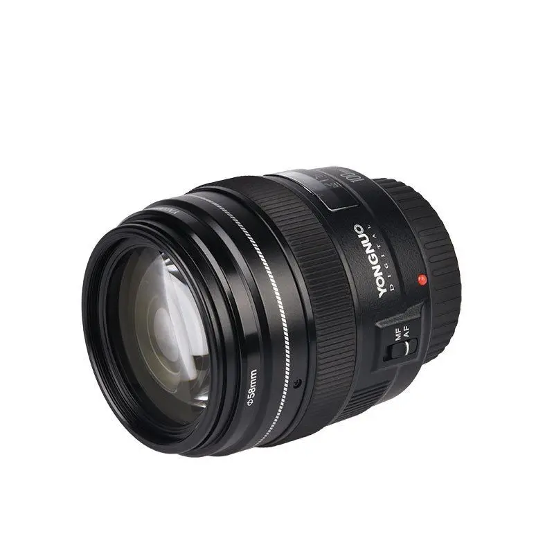 Yongnuo YN100mm F2 Средний телеобъектив для камеры Canon EOS Rebel AF MF Объективы