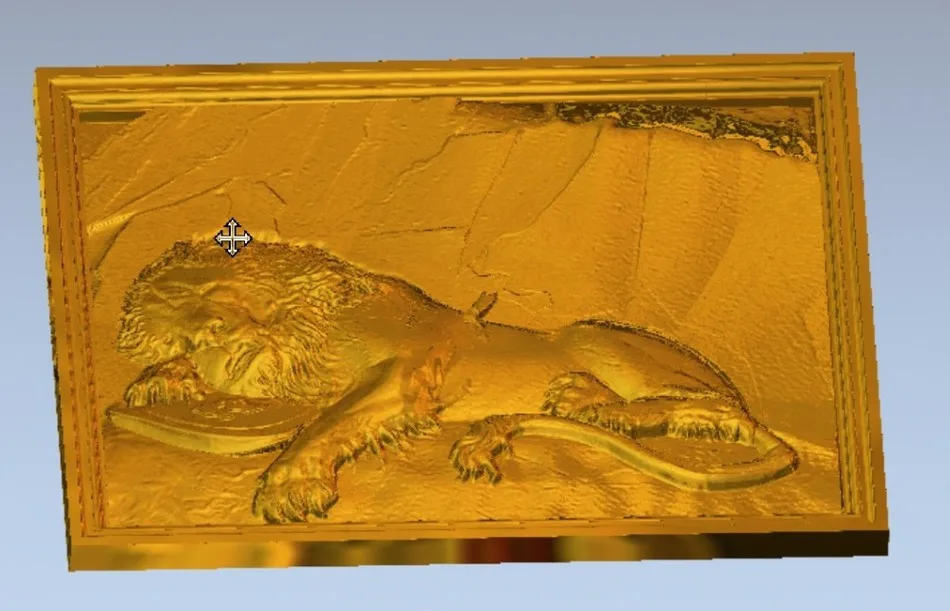 Эксклюзивная модель artcam Lion_6 для ЧПУ в формате STL|artcam relief|for cncrelief modelling |