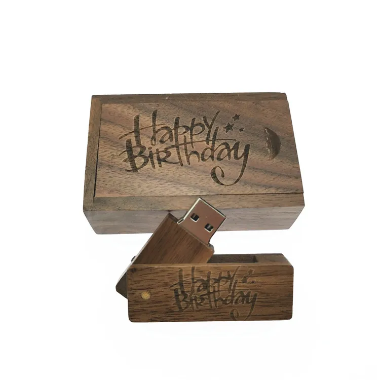 Usb флеш накопитель в деревянной коробке 4 64 Гб|USB флэш-накопители| |