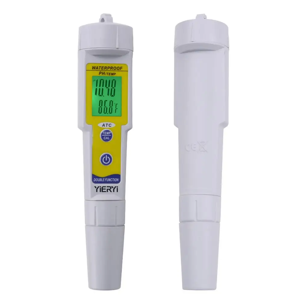 ph meter Профессиональный мини-прибор для анализа качества воды, рН-метр, Автоматическая коррекция, водостойкий измеритель кислотности, ph-618 - Цвет: ph meter