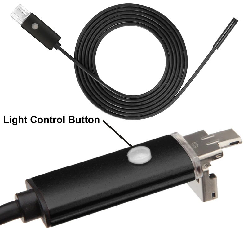 5.5 мм 2 М Mini USB Android Инспекции Камера-Эндоскоп IP67 Endoscopio Трубы Змея Микро Камеры 6