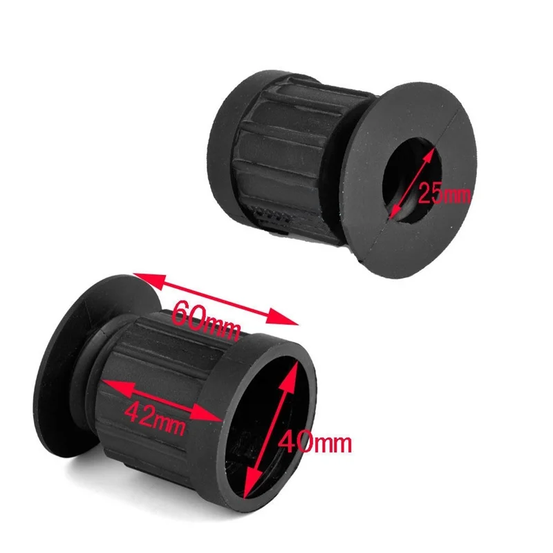 Новое поступление крышка объектива прицела 60 мм и 40 черная резина окуляр