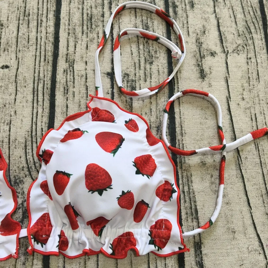 Комплект бикини с цветочным принтом для женщин лето 2018 бандажный купальник