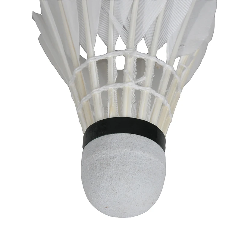WEING 2018 Hot Sale 12PCS Badminton Shuttlecock Northeast Goose Curve Medium Rough Outdoor Sport | Спорт и развлечения