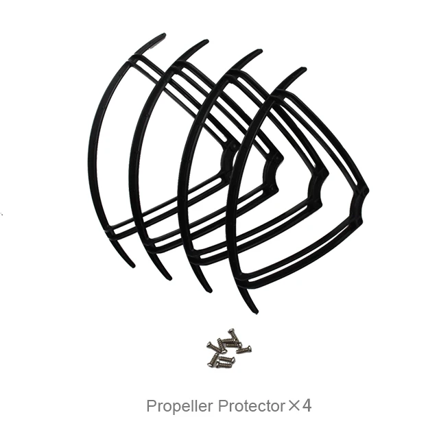 Защита пропеллера для MJX bugs 6 b6 Bugs 8 pro B8pro Bugs 5 Вт B5W JJRC X5 Радиоуправляемый квадрокоптер Дрон запасные части Аксессуары - Цвет: SET1