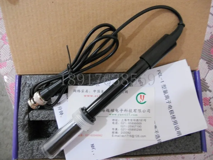 Новое поступление PCL-1Q9 хлорид электрода/хлорид-ион-селективного электрода/счета