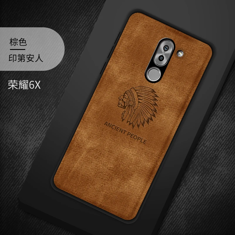 23 Чехол для huawei Honor 6X, тканевый чехол для Funda Honor 6 X, мягкий силиконовый чехол из ТПУ, чехол для huawei Honor 6X, чехол - Цвет: 23