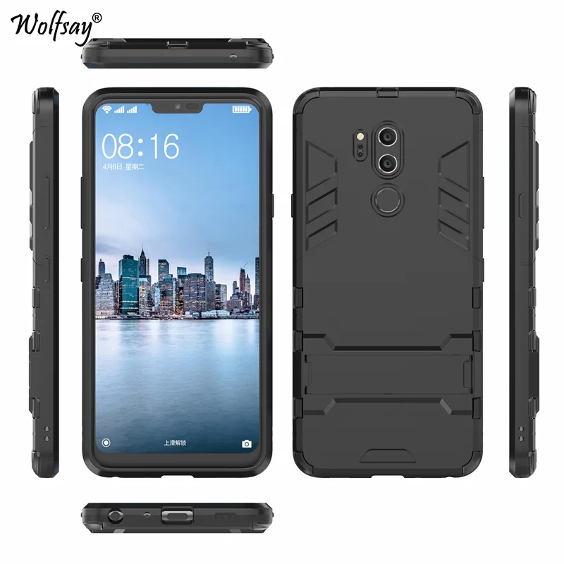 Чехол wolfsay для LG G7 тонкий резиновый чехол-броня телефона ThinQ чехлы 2018 G710 |