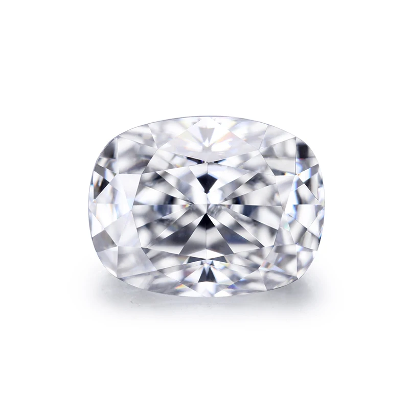 Подушка ice cut 6*8 мм EF color moissanite loose stone отличный порезной качественный тест