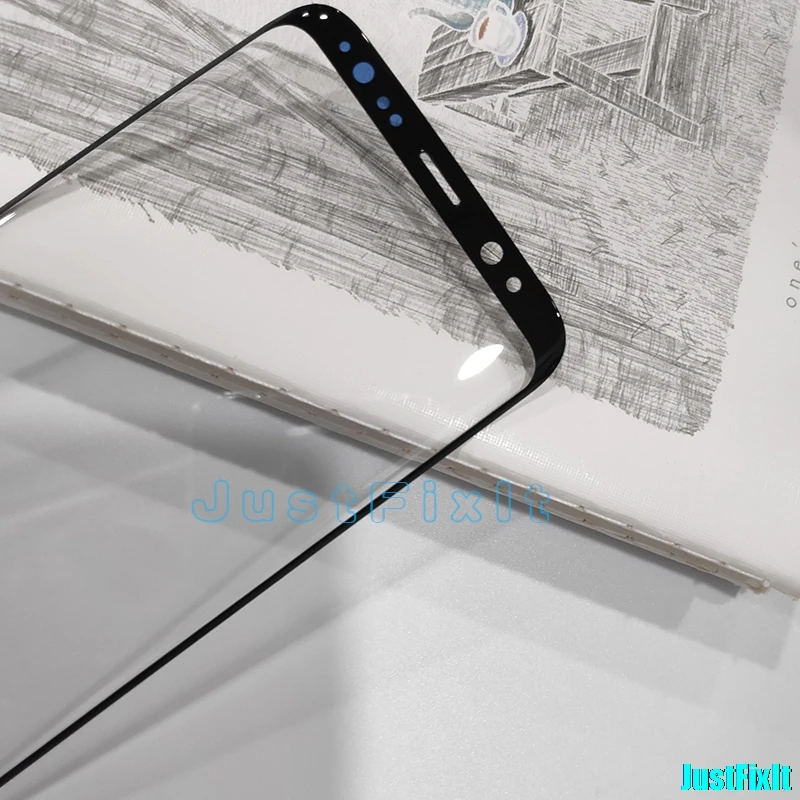 Переднее стекло объектива + наклейки инструменты для Samsung Galaxy S8 G950 G950F экран жк